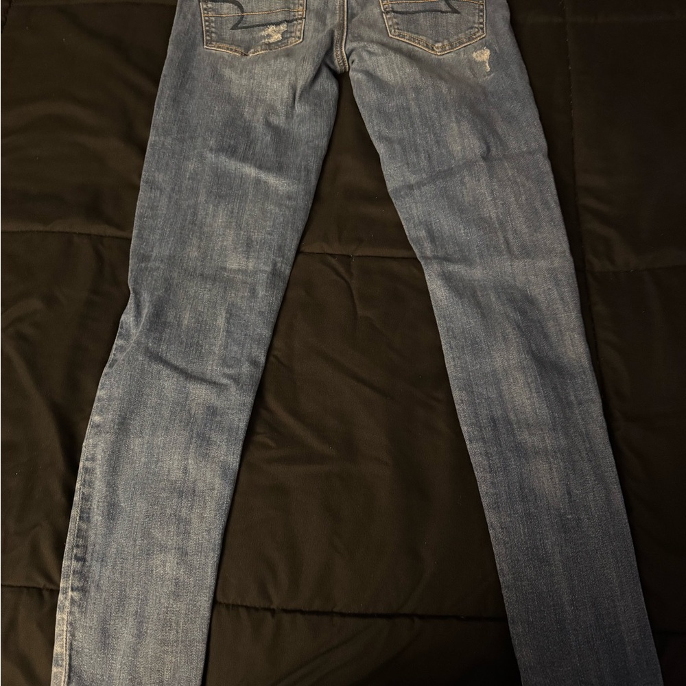 American Eagle Outfitters Light Blue Skinny Jeans